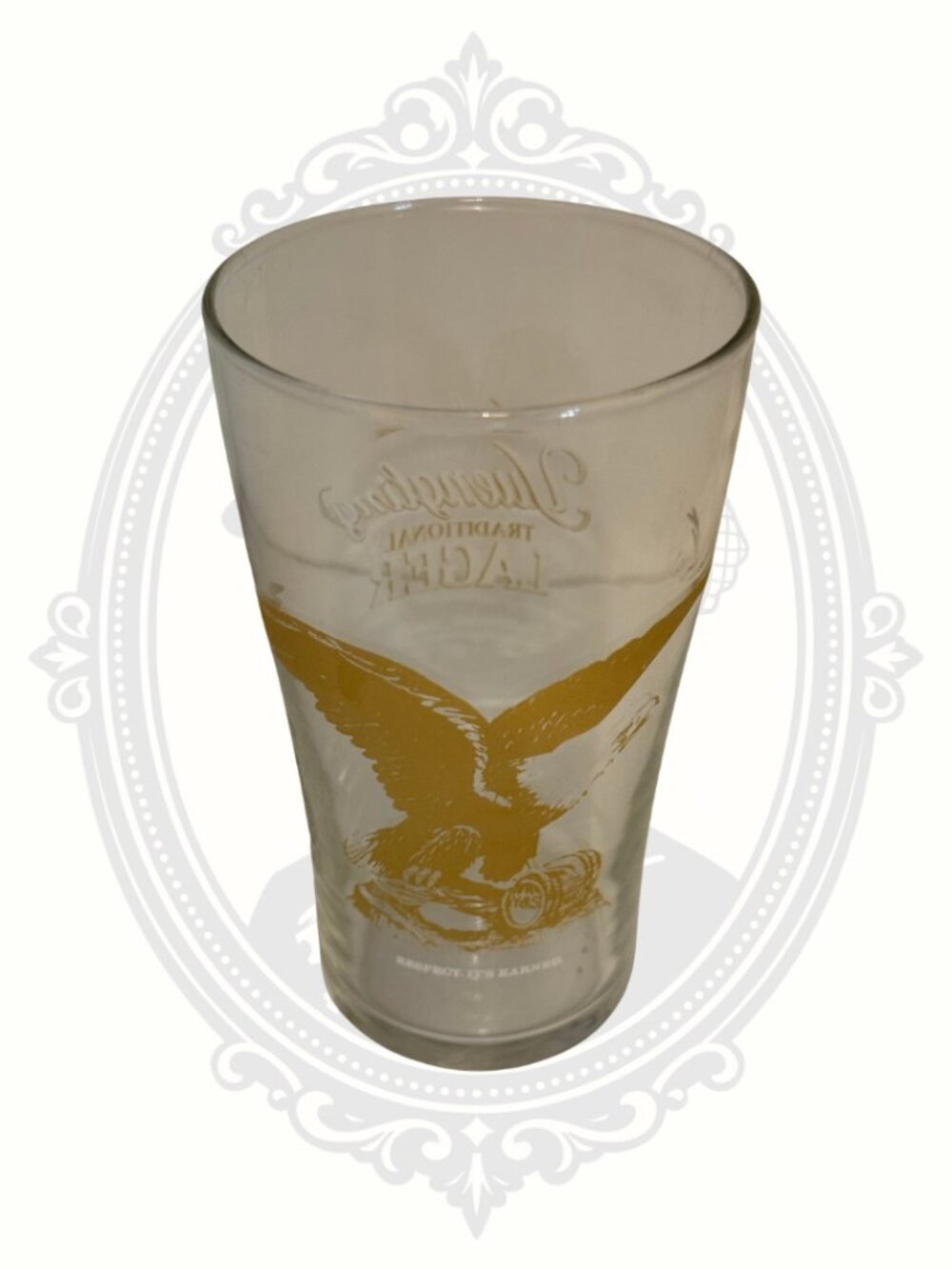 Yuengling Traditional Lager Eagle Logo Pint Beer Glass Barware